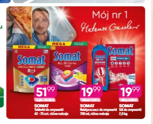 Sól do zmywarki Somat promocja w Drogerie Koliber