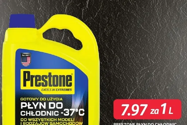 PRESTONE PŁYN DO CHŁODNIC CGA 4 L promocja w Selgros