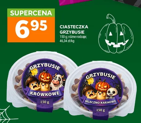 Ciasteczka Grzybusie krówkowe promocja w Stokrotka