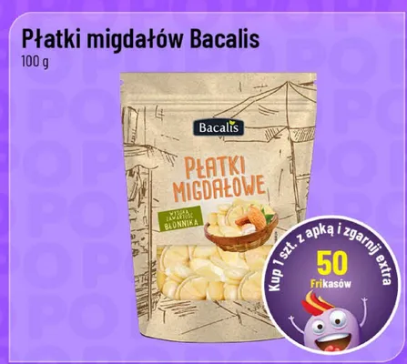 Płatki migdałów Bacalis promocja w POLOmarket