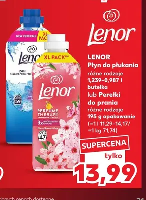 Płyn do płukania Lenor Perfume Therapy Cherry Blossom & Sage promocja w Kaufland