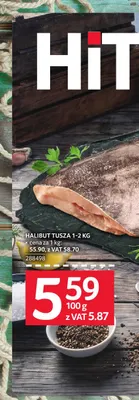 Halibut tusza 1-2 kg promocja w Selgros