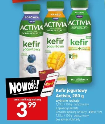 Kefir jogurtowy Activia Danone promocja w Twój Market