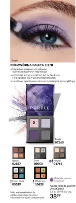 Paleta cieni do powiek Ultra Colour Silver promocja w AVON