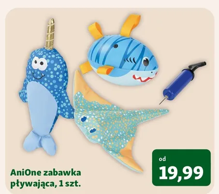 Zabawka pływająca AniOne promocja w MAXI ZOO