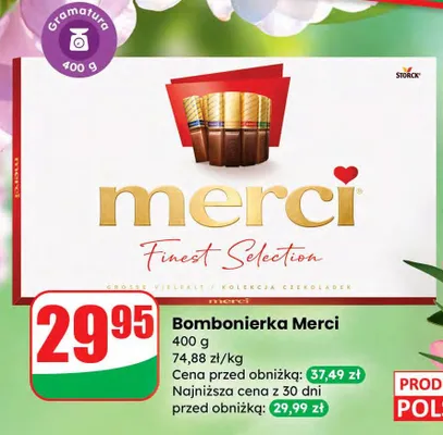 Bombonierka Finest Selection promocja w Dino
