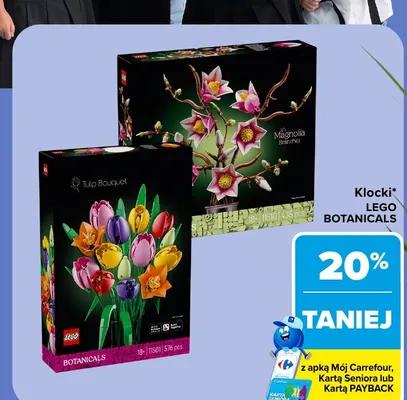 Klocki Lego Botanicals promocja w Carrefour