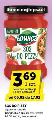 Sos do pizzy Łowicz wybrane rodzaje promocja w ABC