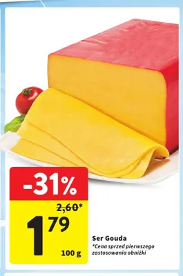 Ser Gouda promocja w Intermarche