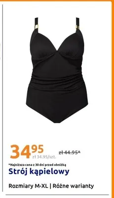 Strój kąpielowy promocja w Action