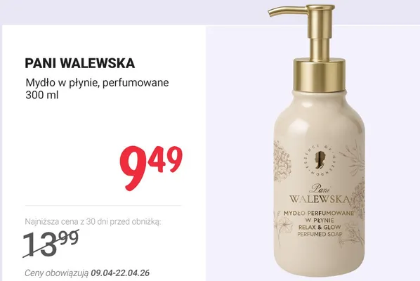 Mydło w płynie perfumowane promocja w Rossmann