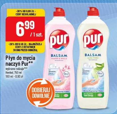Płyn do mycia naczyń wybrane rodzaje promocja w POLOmarket