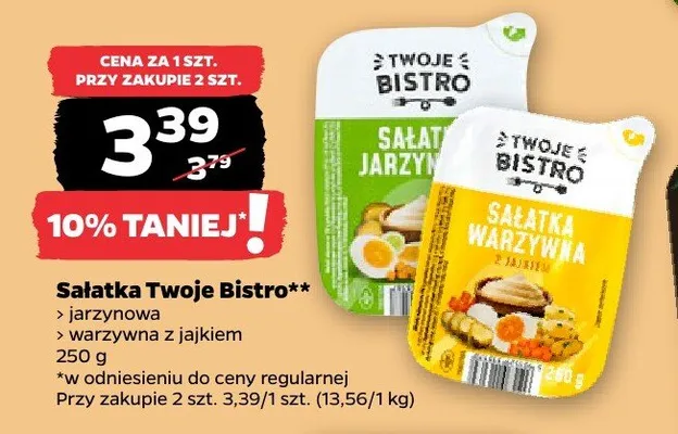 Sałatka jarzynowa Twoje Bistro promocja