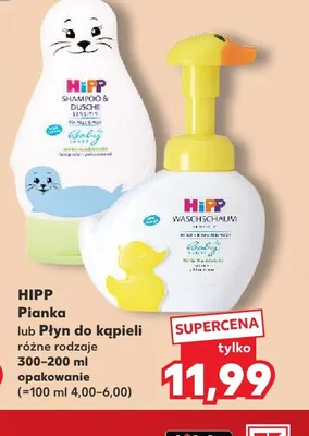 Płyn do kąpieli HiPP promocja w Kaufland