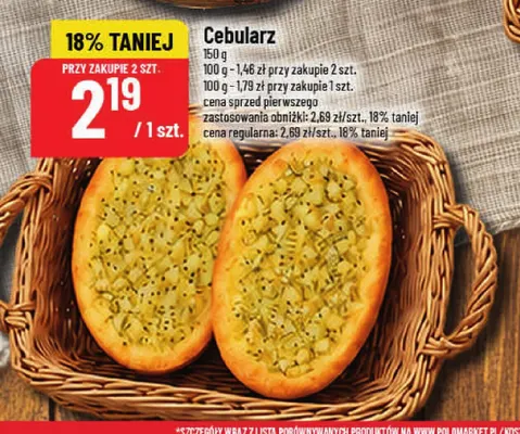 Cebularz promocja w POLOmarket