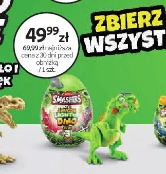 Zabawka ZURU Smashers Dino promocja w Empik