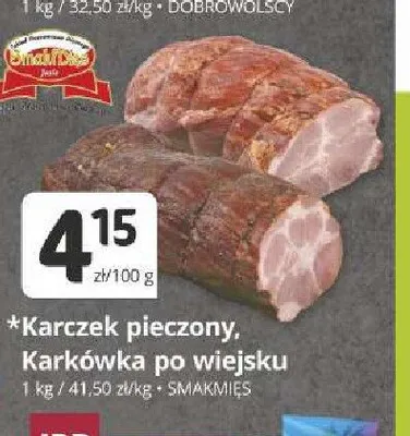 Karkówka po wiejsku Smakmięs promocja w Marketvita