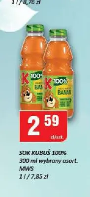 Sok Kubuś 100% promocja w Chorten