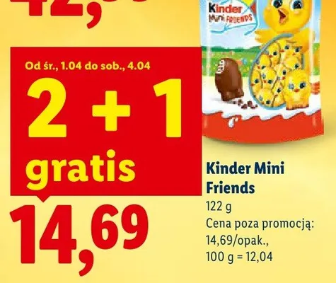 Czekoladki Mini Friends promocja w Lidl