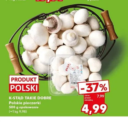 Pieczarki polskie K-Stąd Takie Dobre promocja w Kaufland