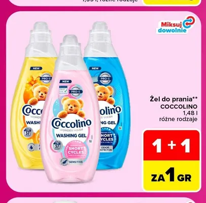 Żel do prania Coccolino promocja w Carrefour