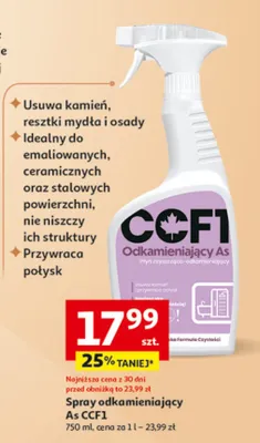 Spray odkamienijący A5 promocja w Auchan