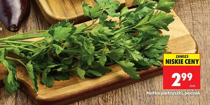 Natka pietruszki pęczek promocja w Biedronka
