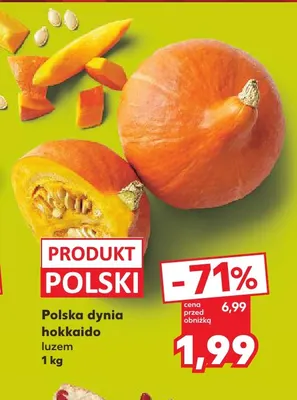 Dynia hokkaido polska promocja w Kaufland