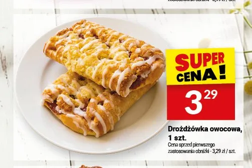Drożdżówka owocowa promocja w Twój Market