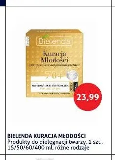 Krem do twarzy Bielenda Kuracja Młodości promocja w Blue Stop