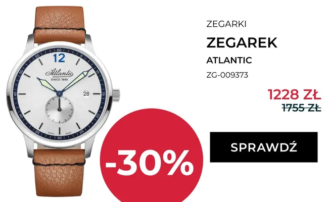 Zegarek Atlantic ZG-009373 promocja w Briju