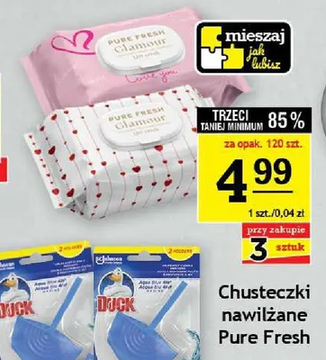 Chusteczki nawilżane Pure Fresh Glamour promocja w Gram Market