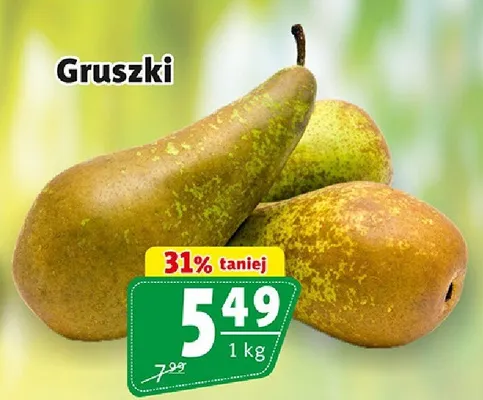 Gruszki promocja w Prim Market