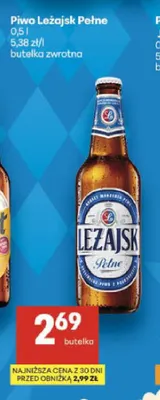 Piwo Leżajsk Pełne promocja w Delikatesy Centrum