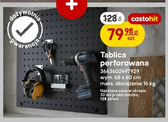 Tablica perforowana Magnusson promocja w Castorama