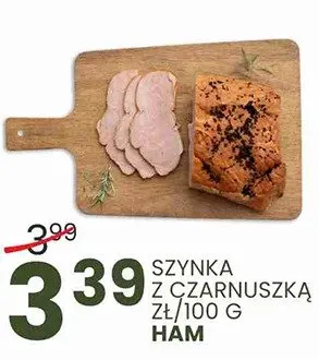Szynka z czarnuszką promocja w Wafelek
