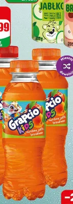 Nektar Grapcio Kids marchew jabłko truskawka promocja w Dino