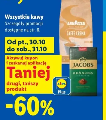 Kawa mielona Jacobs Krönung promocja w Lidl