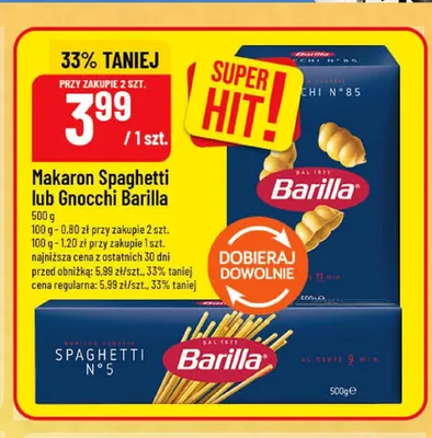 Makaron Gnocchi Barilla promocja w POLOmarket