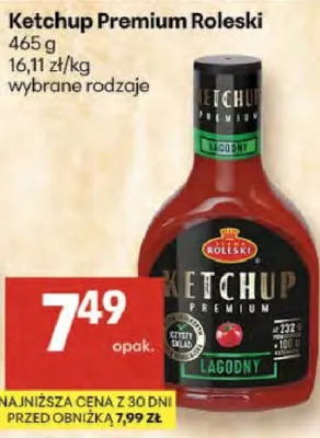 Ketchup Premium łagodny promocja w Delikatesy Centrum