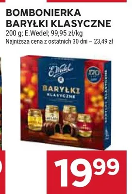 Bombonierka Baryłki Klasyczne promocja w Stokrotka