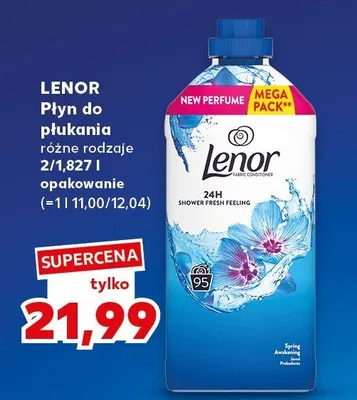 Płyn do płukania Lenor promocja w Kaufland