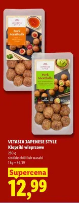 Klopsiki wieprzowe słodkie chilli Vitasia Japanese Style promocja w Lidl