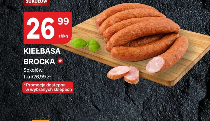 Kiełbasa brocka Sokołów promocja w Chorten