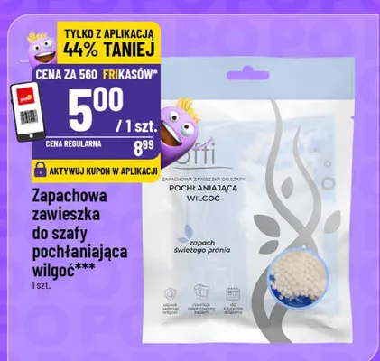 Zapachowa zawieszka do szafy pochłaniająca wilgoć promocja w POLOmarket
