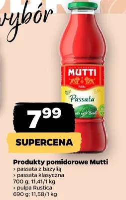 Passata klasyczna Mutti promocja w Netto