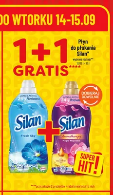 Płyn do płukania pleasure Silan supreme promocja w POLOmarket