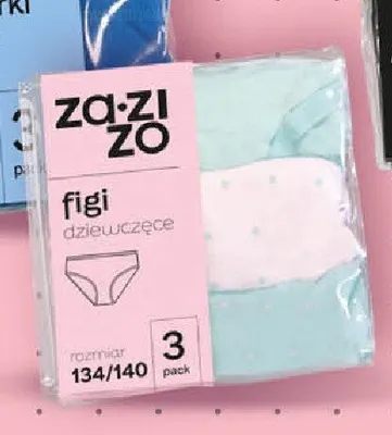 Figi dziewczęce ZaZiZo 3-pak promocja w POLOmarket