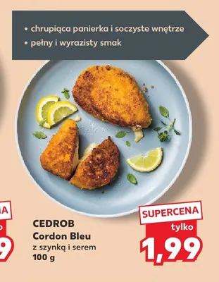 Cordon Bleu z szynką i serem Cedrob promocja w Kaufland