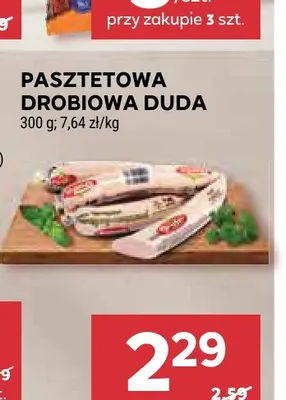 Pasztetowa drobiowa Duda promocja w Stokrotka